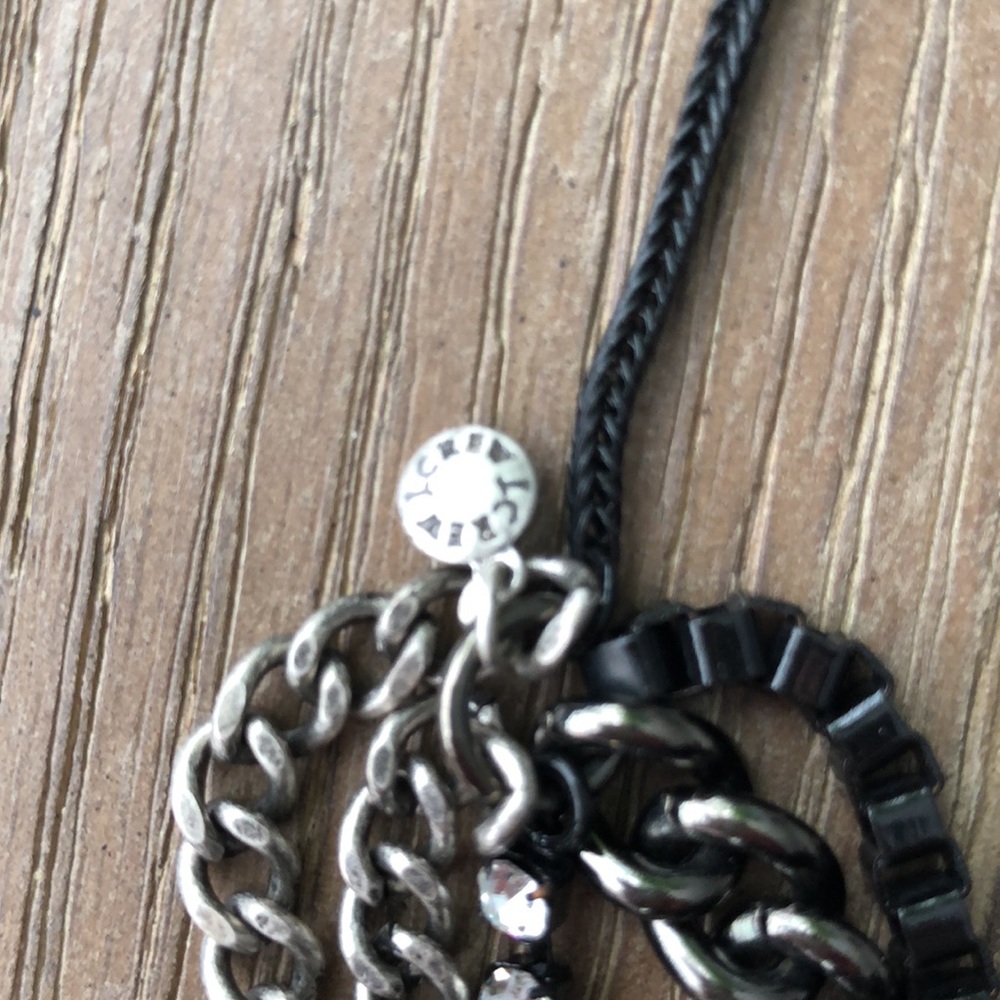 J Crew Mixed Chains Necklace - Picture 3 of 7